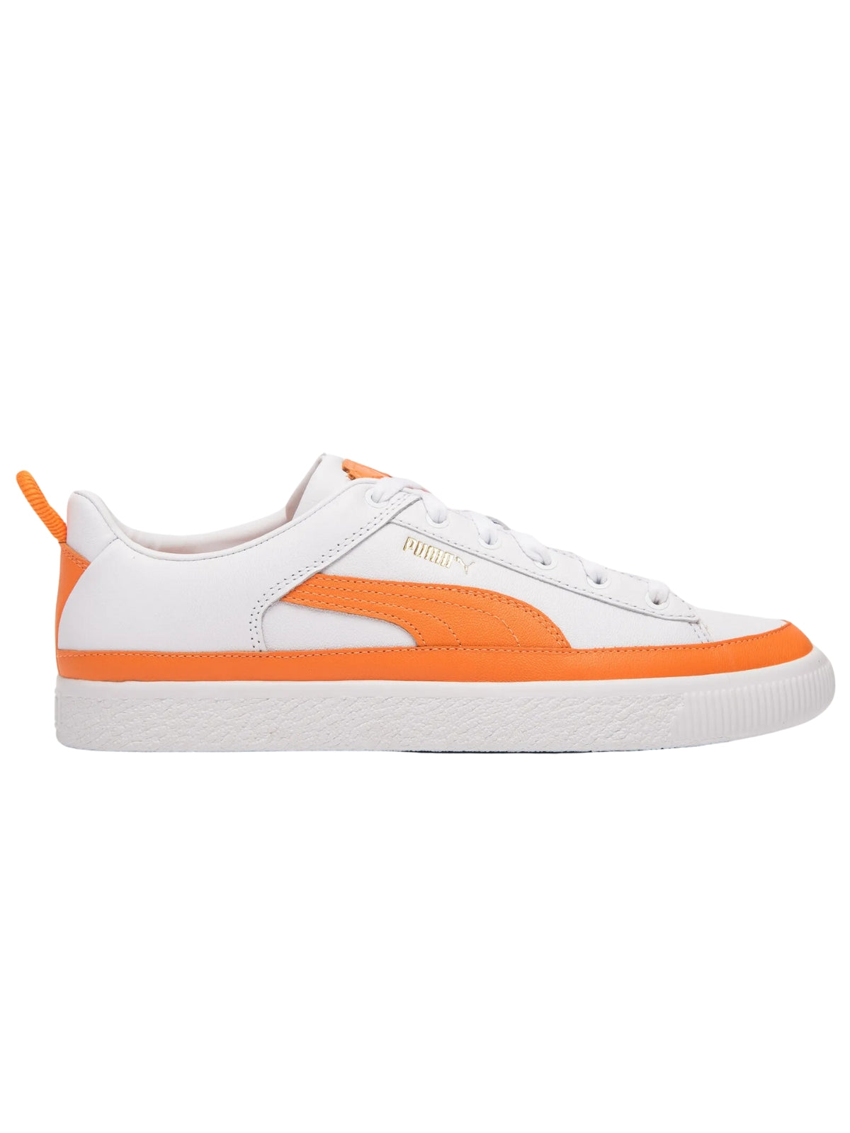 Puma Sneaker Basket Vtg Pronounce White-Vibrant Orange